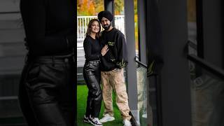 gippy grewal with his wife gippy gippygrewal punjabi punjabisong punjab channa [upl. by Alesiram]