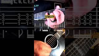 Toxicity by System Of A Down with Guitar Tab [upl. by Almap]