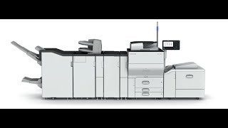 Web replacement for fusing cleaning unit RICOH Pro C5210s [upl. by Drawyah]