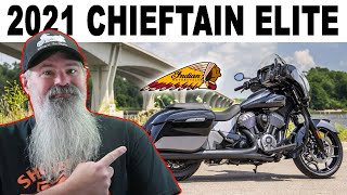 Indian Motorcycle 2021 Chieftain Elite Released [upl. by Hugibert32]