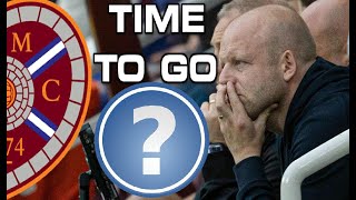 TIME TO GO SHOULD HEARTS SACK STEVEN NAISMITH HEARTSFC SPFL [upl. by Hokanson592]