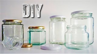 DIY ИДЕИ ДЕКОРА из стеклянных банок Красота из мусорного ведра Поделки из стеклянных банок [upl. by Letnohc]