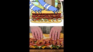 Sandwich Wars Hoagie Sandwich vs Grilled Cheese And Pandesal🤤 sandwich craig rigby mordecai [upl. by Inna767]