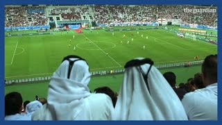 Qatars World Cup 2022 workers We may as well just die here  Guardian Investigations [upl. by Clevey]