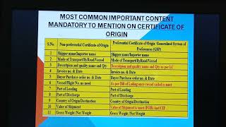 Practical Training32 Preferential vs nonPreferential certification of origin with explanation [upl. by Artemla324]