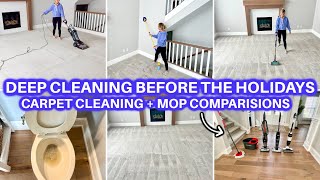 🥵 HOURS OF DEEP CLEANING  CLEAN WITH ME  CLEANING MOTIVATION  CARPET CLEANING  CLEANING HOUSE [upl. by Niraa880]