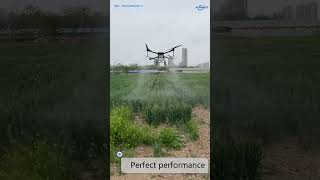 Perfect performance of JT30L404 new agricultural sprayer drone 30lt drone with centrifugal nozzles [upl. by Kroll]