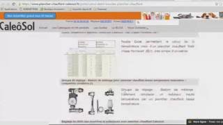 debit plancher chauffant  calcul du débit plancher chauffant par Caleosol [upl. by Serilda302]