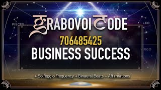 Grabovoi Numbers for BUSINESS SUCCESS  Grabovoi Sleep Meditation with GRABOVOI Codes [upl. by Frayne119]