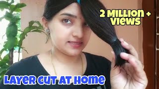 How to do layer cut easily at home [upl. by Tildy]