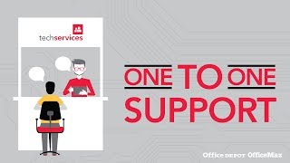 Office Depot Tech Experts Provide One to One Support [upl. by Harod717]