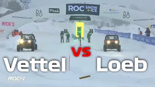 Sebastian Vettel vs Sebastian Loeb in Race of Champions Final  2022 ROC [upl. by Hgielyak394]