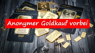 Anonym Gold kaufen  Tafelgeschäft wegen Goldpreis bald nicht mehr möglich [upl. by Kaine]