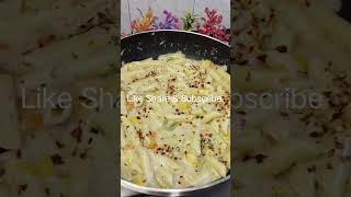 creamy white veg pasta  recipe  video  viral  trending  Shaguftas kitchen  creamy white veg [upl. by Aisorbma]