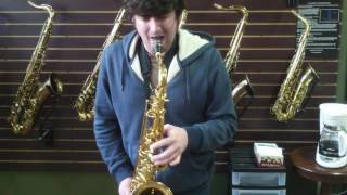 Saxquest New Horn Demo PMST180 Tenor  PM Student Model [upl. by Belen]