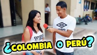 ¿Qué país prefieren los ECUATORIANOS  COLOMBIA o PERÚ [upl. by Helsie590]