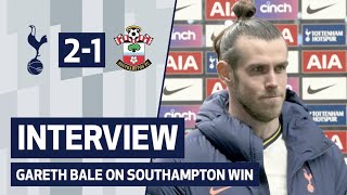 quotIts massive for our confidencequot  Gareth Bale  Spurs 21 Southampton [upl. by Sharity]