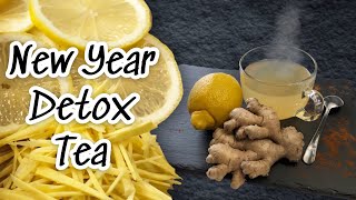 🍋 Ginger tea detox recipe  Weight loss [upl. by Hemphill360]