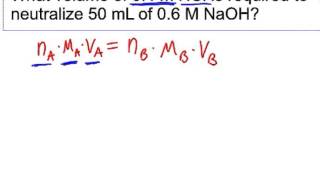 Monoprotic Titration [upl. by Astrahan]