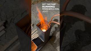 My rocket stove water heater [upl. by Milton513]