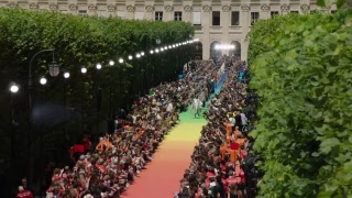 Louis Vuitton Men’s SpringSummer 2019 Fashion Show [upl. by Ymeraj]