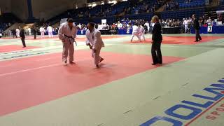 San Jose Buddhist Judo Tournament 2019  Adult Novice Heavyweight [upl. by Gnirol]