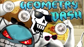 EPIC Papyrus Fight Bonetrousle  Geometry Dash Demon [upl. by Michelina]