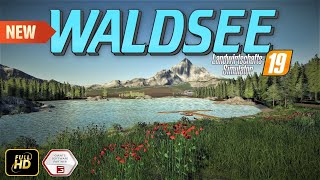 LS19✅NEW MAP WALDSEE  ZUM BAUEN⭐️FÜR ALLE⭐️987 [upl. by Anuhsal]