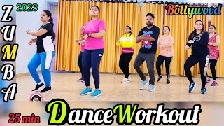 25Mins Fun Bollywood Dance Workout  Feel Energetic in 10 Days  Zumba Fusion  Dance Routine🔥 [upl. by Mallissa]