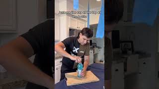 How to open a Gatorade bottle Correctly JancyFamily shorts drink shortvideos [upl. by Shere712]