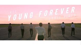 BTS  Young Forever Lyric Video [upl. by Darreg]