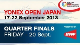 QF  WD  Poon LY  Tse YS vs M Matsutomo  A Takahashi  2013 Yonex Open Japan [upl. by Jamil]