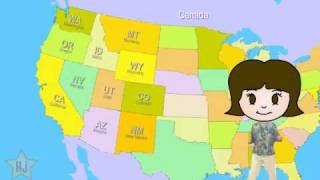 The 50 States Song [upl. by Satterlee965]