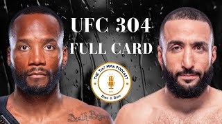 UFC 304 Edwards vs Muhammad 2 Full Card Breakdown [upl. by Tracay]