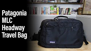 Patagonia Headway MLC travel bag Tour and Review [upl. by Balough]