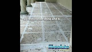 Old Terrazzo Floor Restoration [upl. by Eibob]