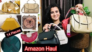 Amazon Handbags Haul ₹175₹1512👜Handbags Clutches Sling Bag Potali Bag👛Bridal Handbag👝Amazon Haul [upl. by Ardnait]