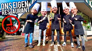 WIJ NEMEN 24 UUR EEN RESTAURANT OVER CHAOS [upl. by Lund]