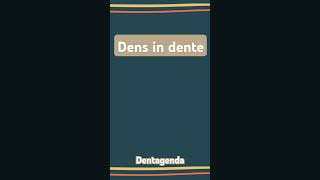 Dens in dente [upl. by Elmira]