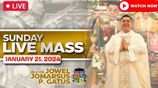 SUNDAY FILIPINO LIVE MASS TODAY II FEAST STO NINO II JANUARY 21 2024 II FR JOWEL JOMARSUS GATUS [upl. by Allix393]