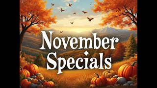 November Special at uniqueSwellness com [upl. by Lekcar]