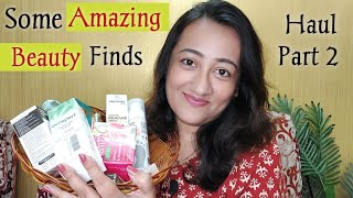 Amazing Beauty Finds Part 2  Makeup Skincare Haircare Etc  Lowest amp Best Offer in Festive Sale [upl. by Ydnerb]