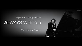 Salut d Amour Piano accompaniment D  Elgar full track [upl. by Ynaffad]