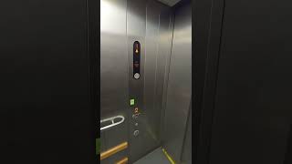 KONE MonoGoods lift elevator at ASDA Colchester [upl. by Ialohcin]