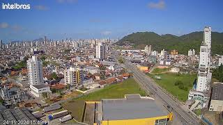 ITAJAI  BAIRRO RESSACADA  CONEXÃO DCTV  ITAJAI AO VIVO [upl. by Anerat]