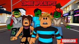 THE ZOMBIE APOCALYPSE  LAST CHAPTER  Brookhaven Movie VOICED  CoxoSparkle [upl. by Correy]