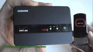 Verizon UML290 vs Samsung HotSpot SCHLC11 [upl. by Turmel691]