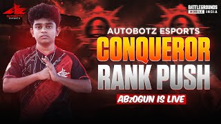 SOLO RANK PUSH  DAY 87  autobotz bgmitamillive abzogun tamil [upl. by Ayerim]