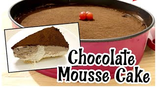 Chocolate Mousse CakeEasy mousse cake recipe malayalamPaathus curryworld [upl. by Nosneb]