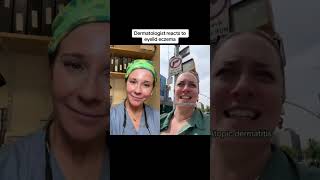 Dermatologist reacts to eyelid eczema 🎥• Hillary P eczema gelnails [upl. by Chicky]